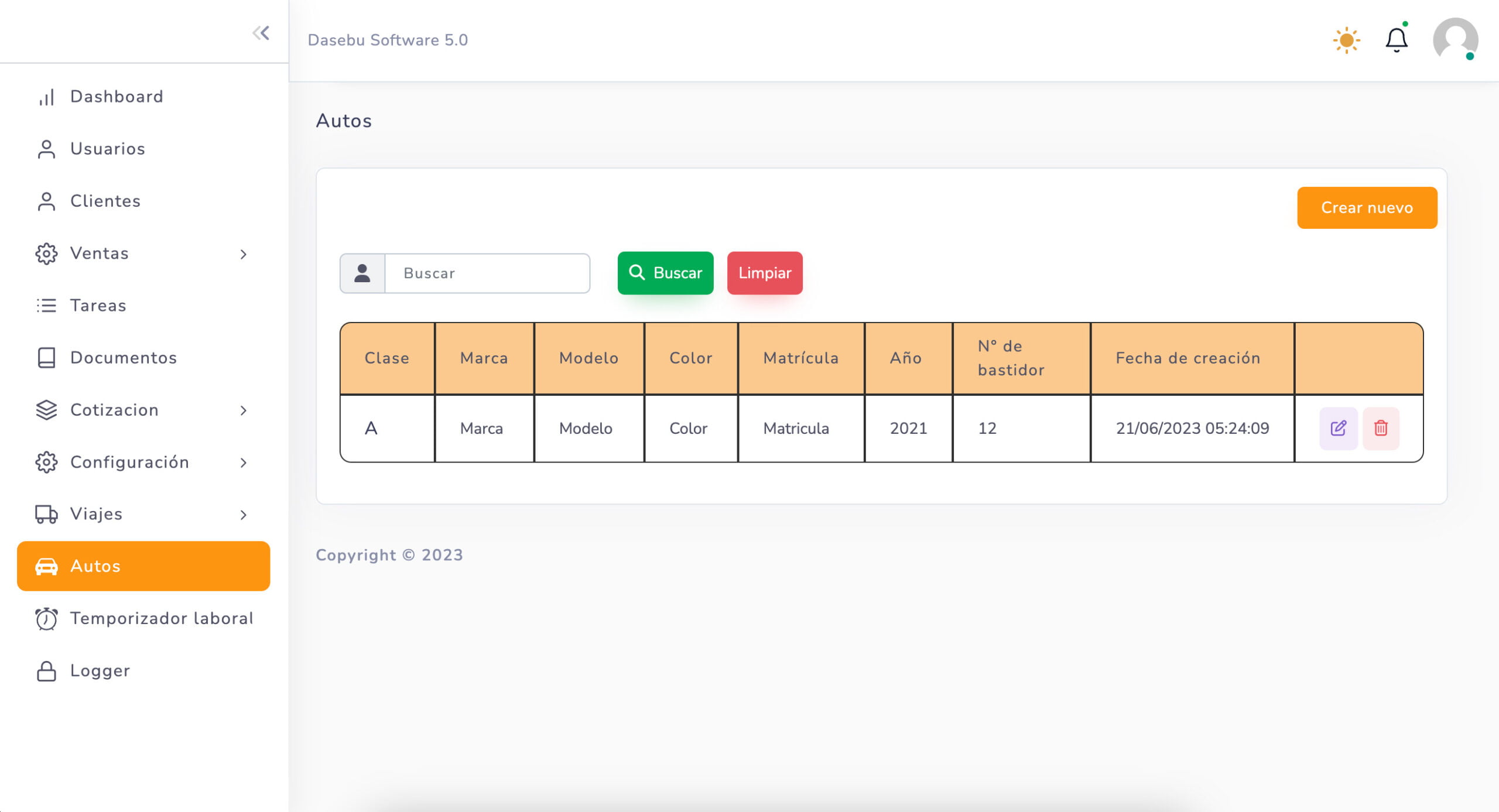 Dasebu Software 5.0 VTC