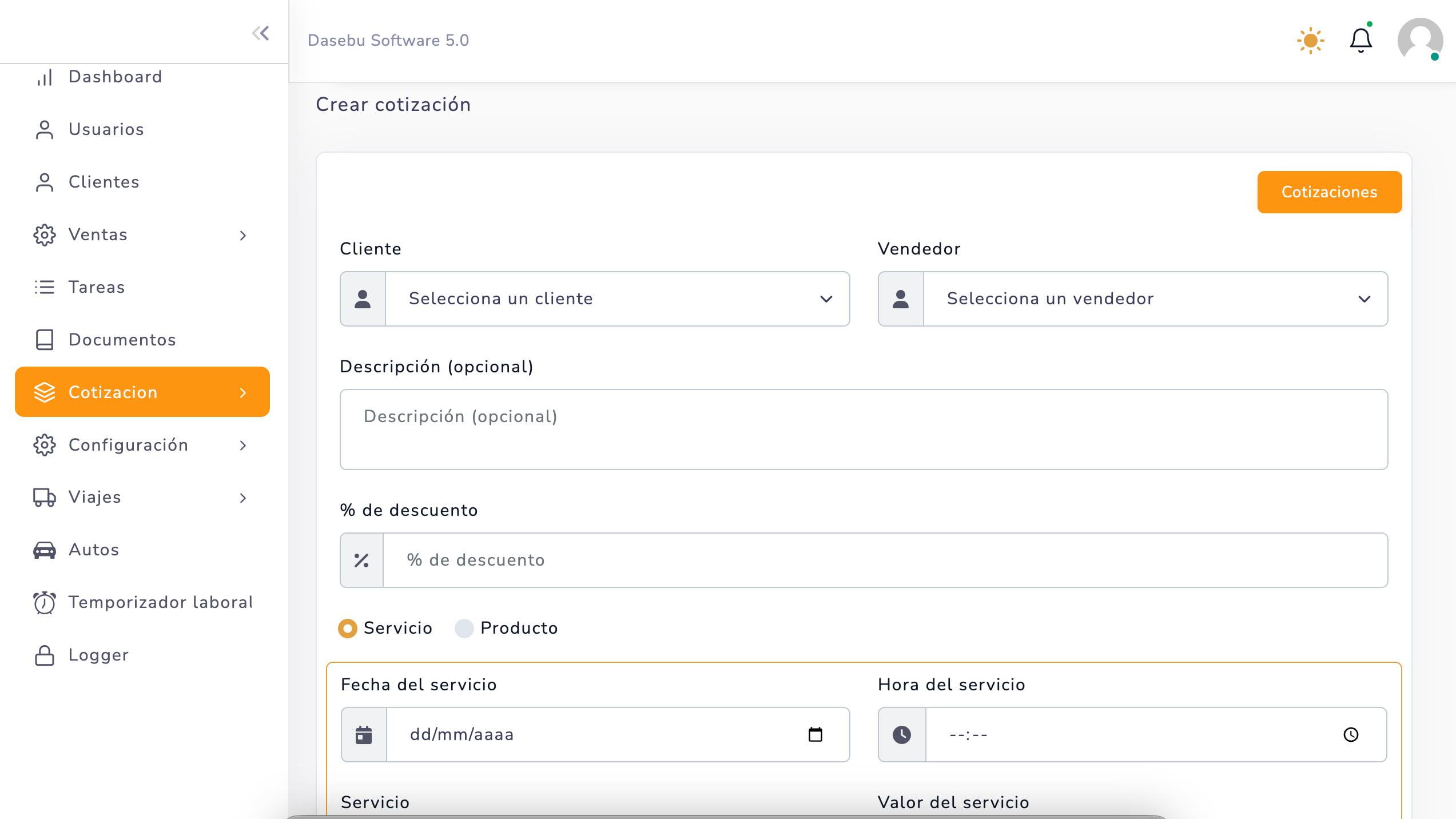 Dasebu Software 5.0 VTC