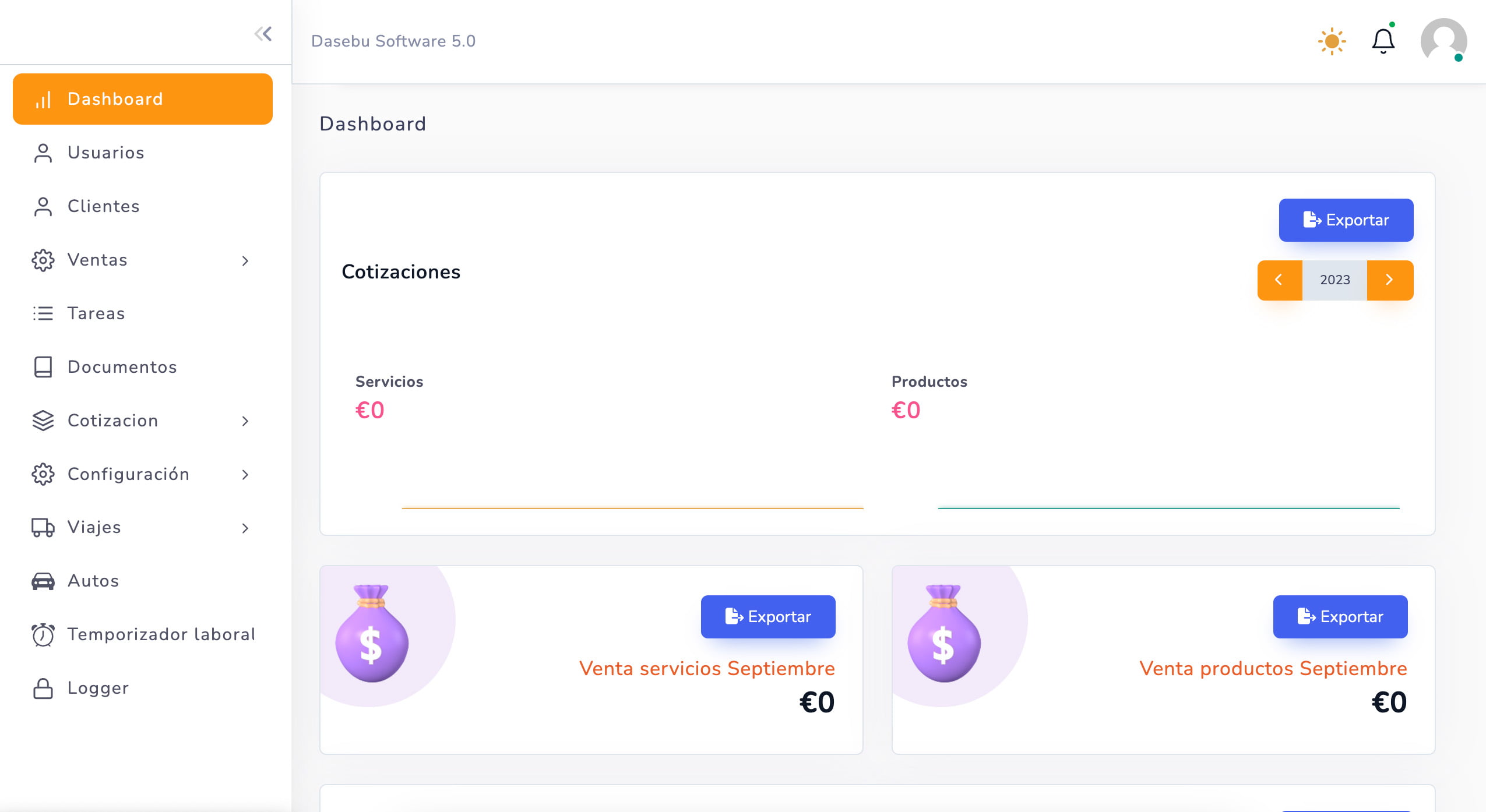 Dasebu Software 5.0 VTC